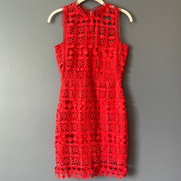 Lulu’s Pay Tribute Crochet Lace Mini Dress - Picture 4 of 10